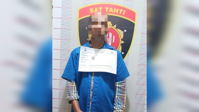 Ilustrasi pelaku narkoba diamankan polisi. [Istimewa]